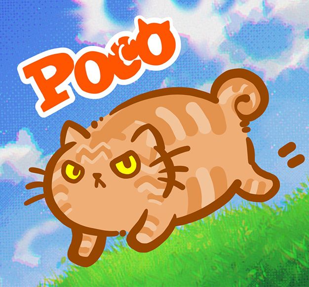 【アングラーズパーク キングフィッシャー様】pocoちゃんイラスト